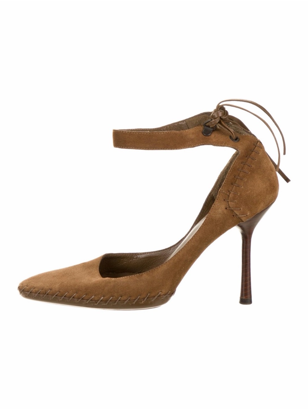 Gucci D'Orsay Suede Heels *vintage* - Picture 7 of 8